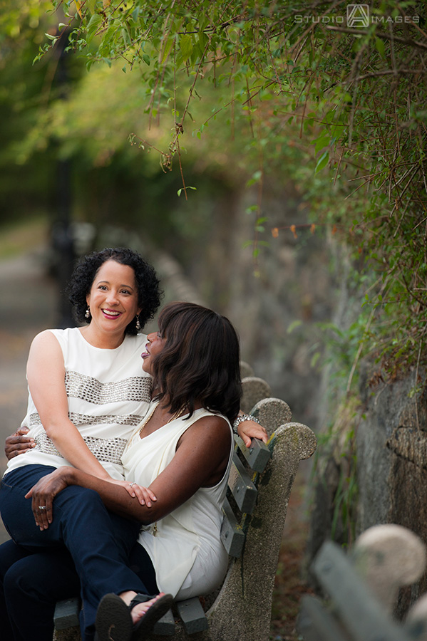 lesbian engagement photos, gay marriage, gay weddings, Fort Tryon Park Engagement Photos, NYC Wedding Photographer