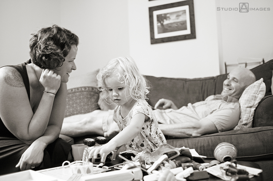 Day in the Life Family Session | Jersey City Family Photographer
