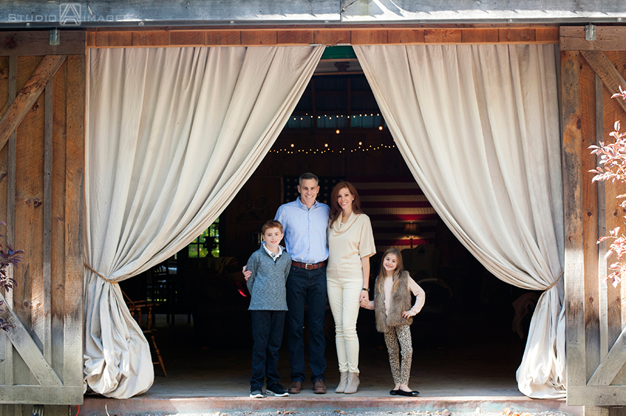 Tall Timber Barn Family Portraits | NJ Family Portrait Photographer