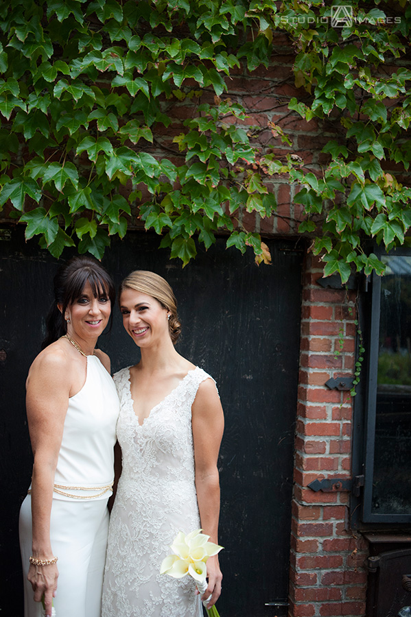 same sex wedding at Harvest on Hudson