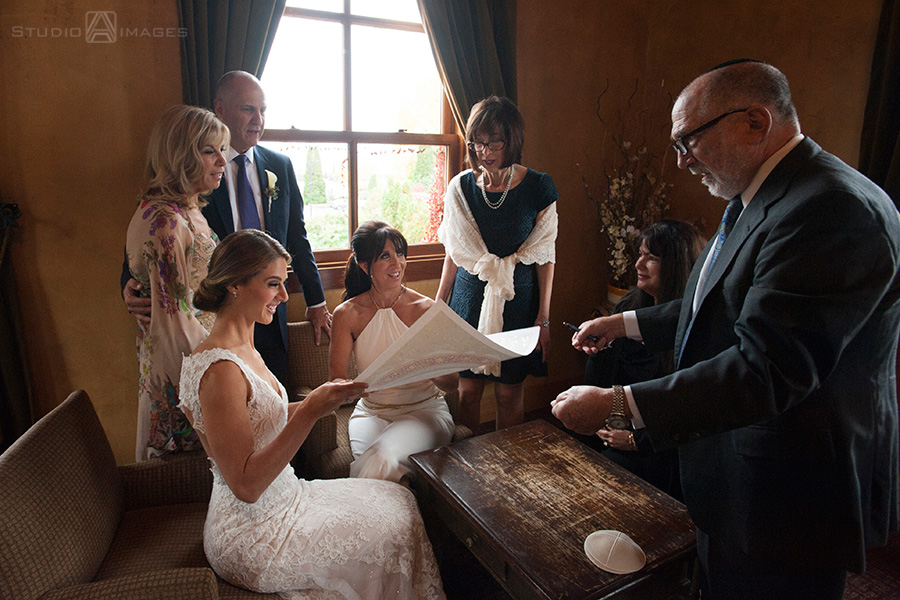same sex wedding at Harvest on Hudson