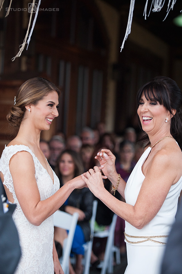 same sex wedding at Harvest on Hudson
