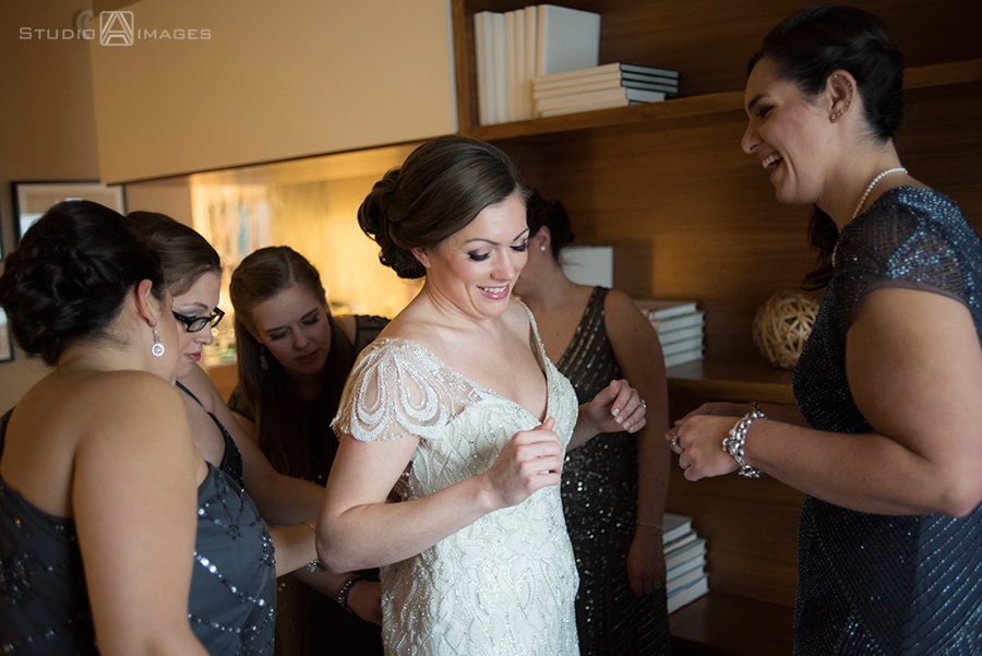 Blizzard Wedding Photos | Hyatt Regency Jersey City Wedding Photos 