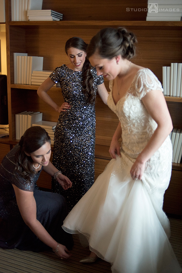 Blizzard Wedding Photos | Hyatt Regency Jersey City Wedding Photos 