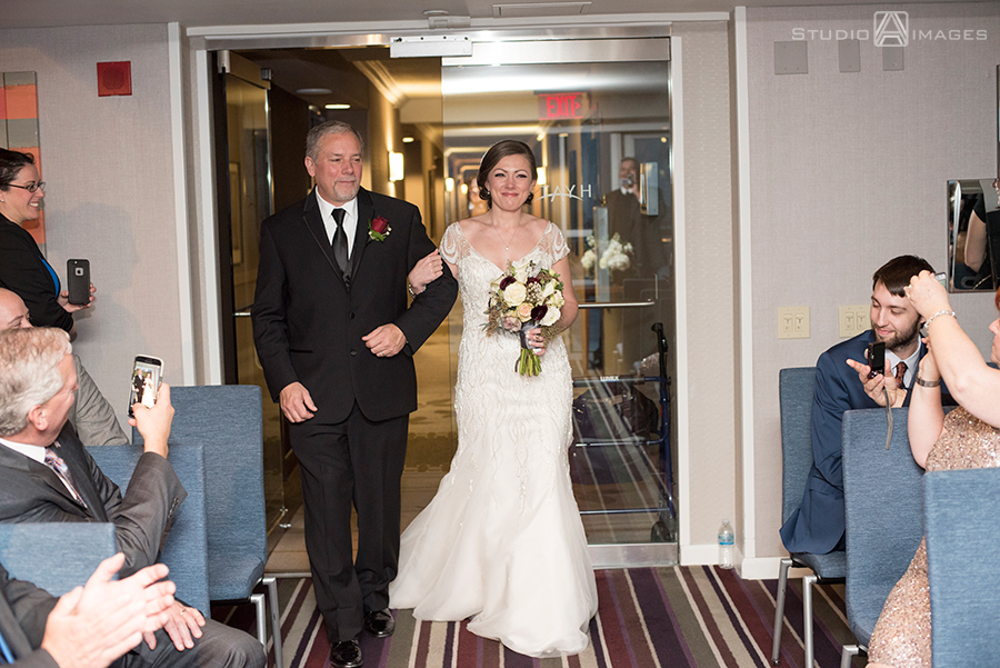 Blizzard Wedding Photos | Hyatt Regency Jersey City Wedding Photos 