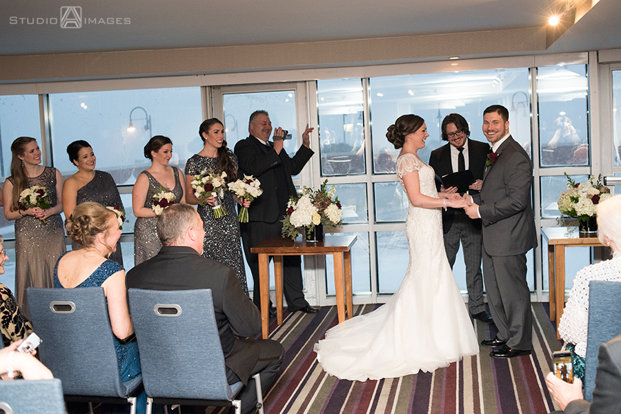 Blizzard Wedding Photos | Hyatt Regency Jersey City Wedding Photos 