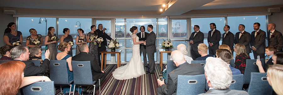 Blizzard Wedding Photos | Hyatt Regency Jersey City Wedding Photos 