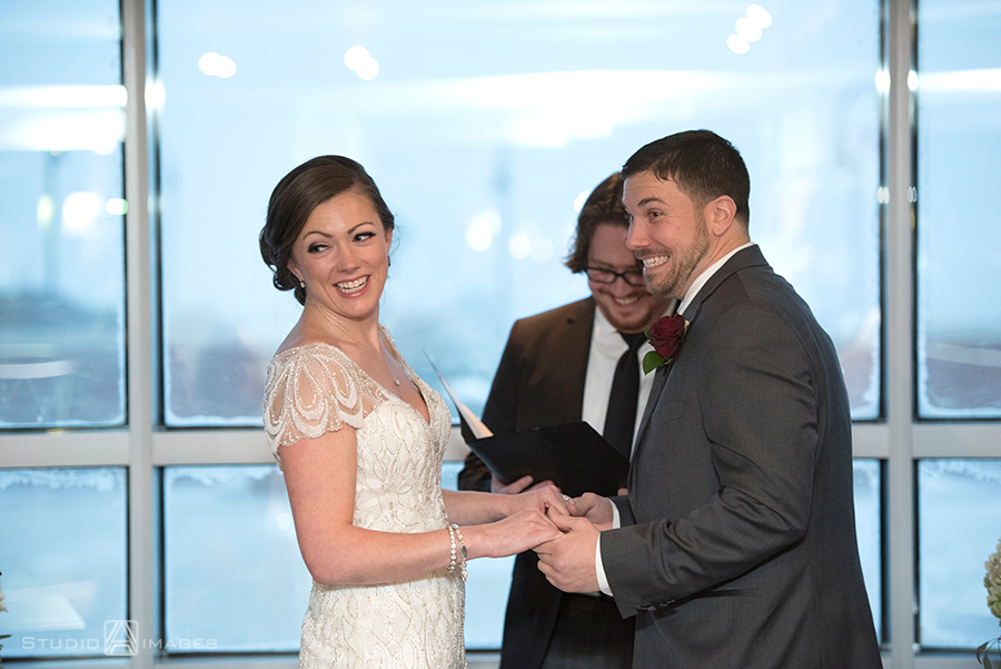 Blizzard Wedding Photos | Hyatt Regency Jersey City Wedding Photos 