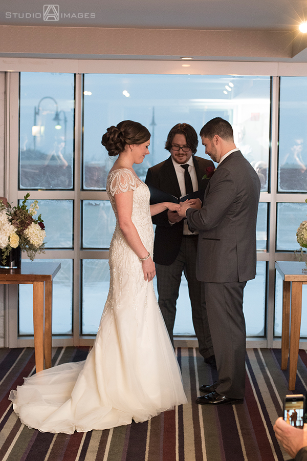 Blizzard Wedding Photos | Hyatt Regency Jersey City Wedding Photos 