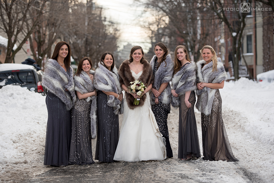 Blizzard Wedding Photos | Hyatt Regency Jersey City Wedding Photos 