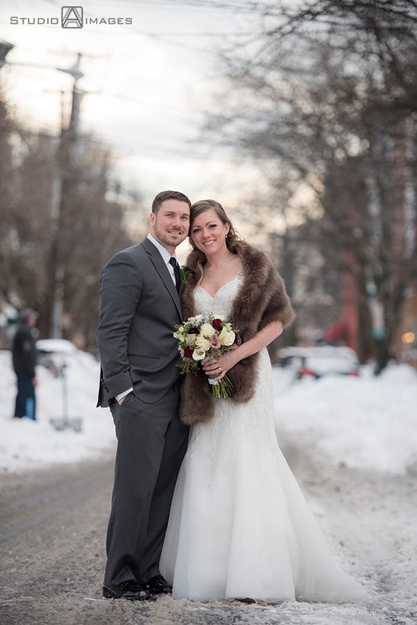 Blizzard Wedding Photos | Hyatt Regency Jersey City Wedding Photos 