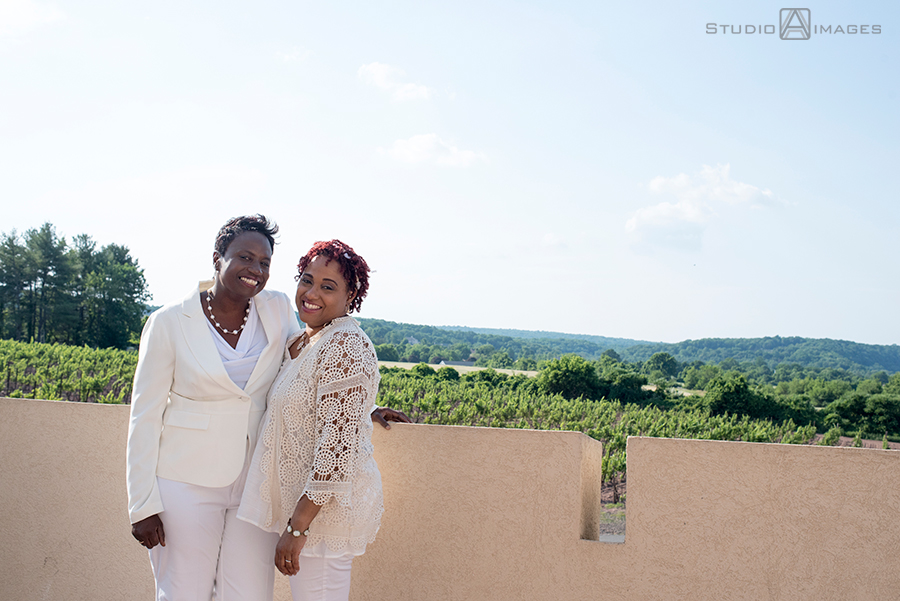 Sand Castle Winery Wedding Photos | Bucks County Wedding Photographer | Marci + Tracey