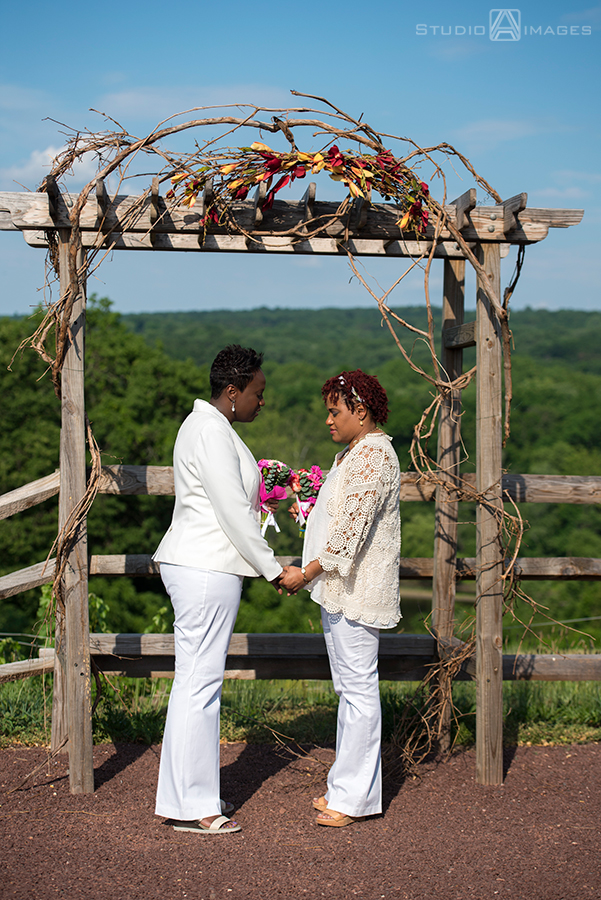 Sand Castle Winery Wedding Photos | Bucks County Wedding Photographer | Marci + Tracey