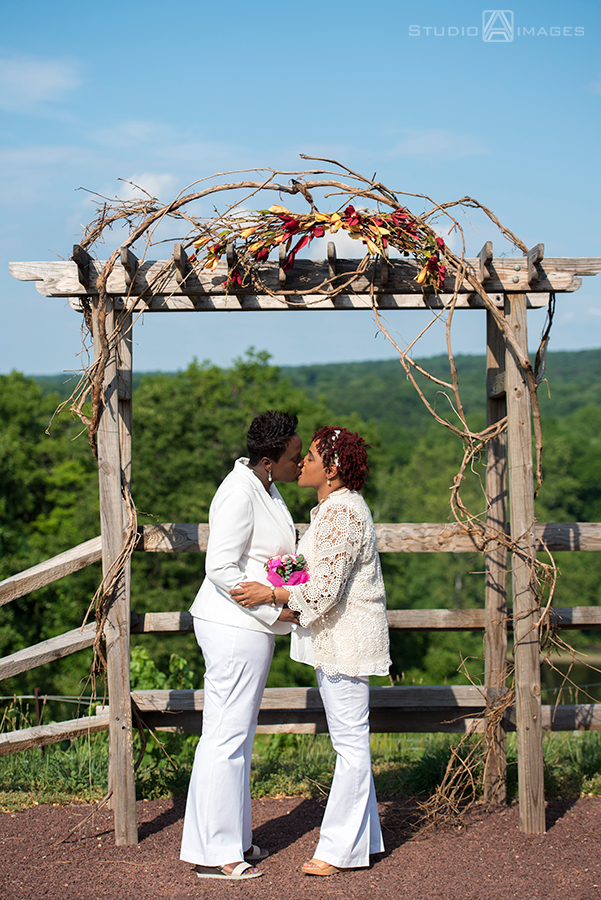 Sand Castle Winery Wedding Photos | Bucks County Wedding Photographer | Marci + Tracey