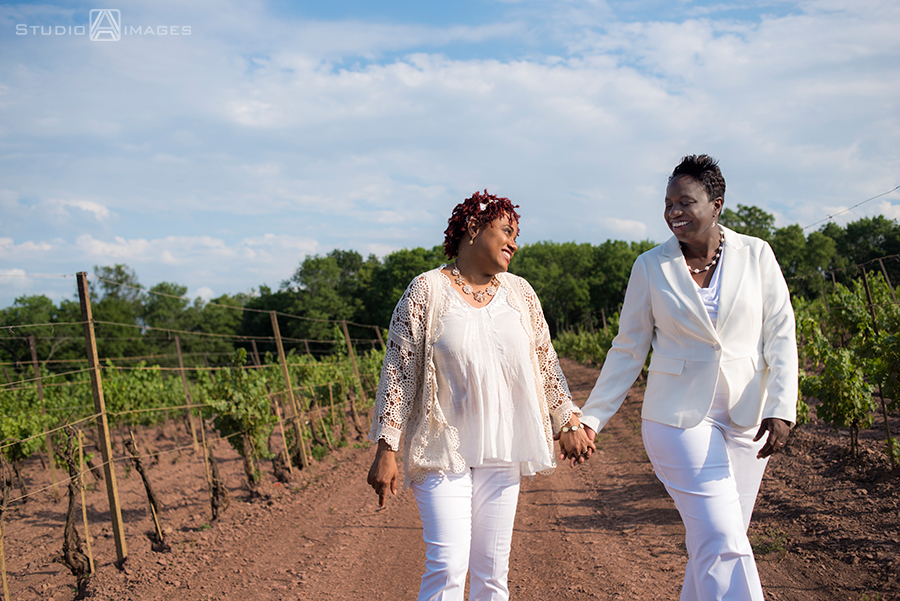 Sand Castle Winery Wedding Photos | Bucks County Wedding Photographer | Marci + Tracey