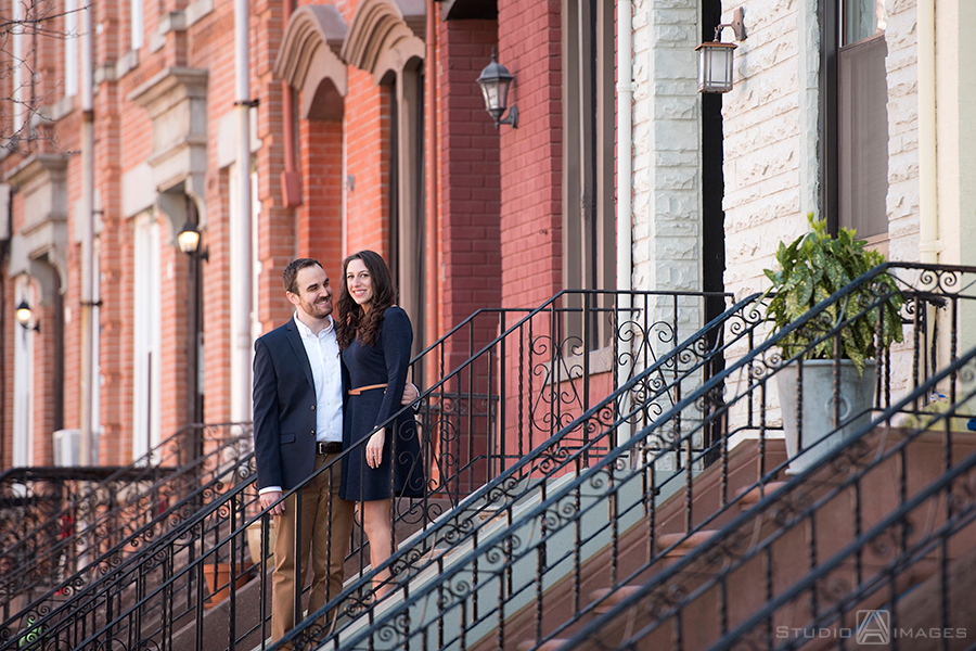 Hoboken Engagement Photos | Hoboken Wedding Photographer | Laura + Mike