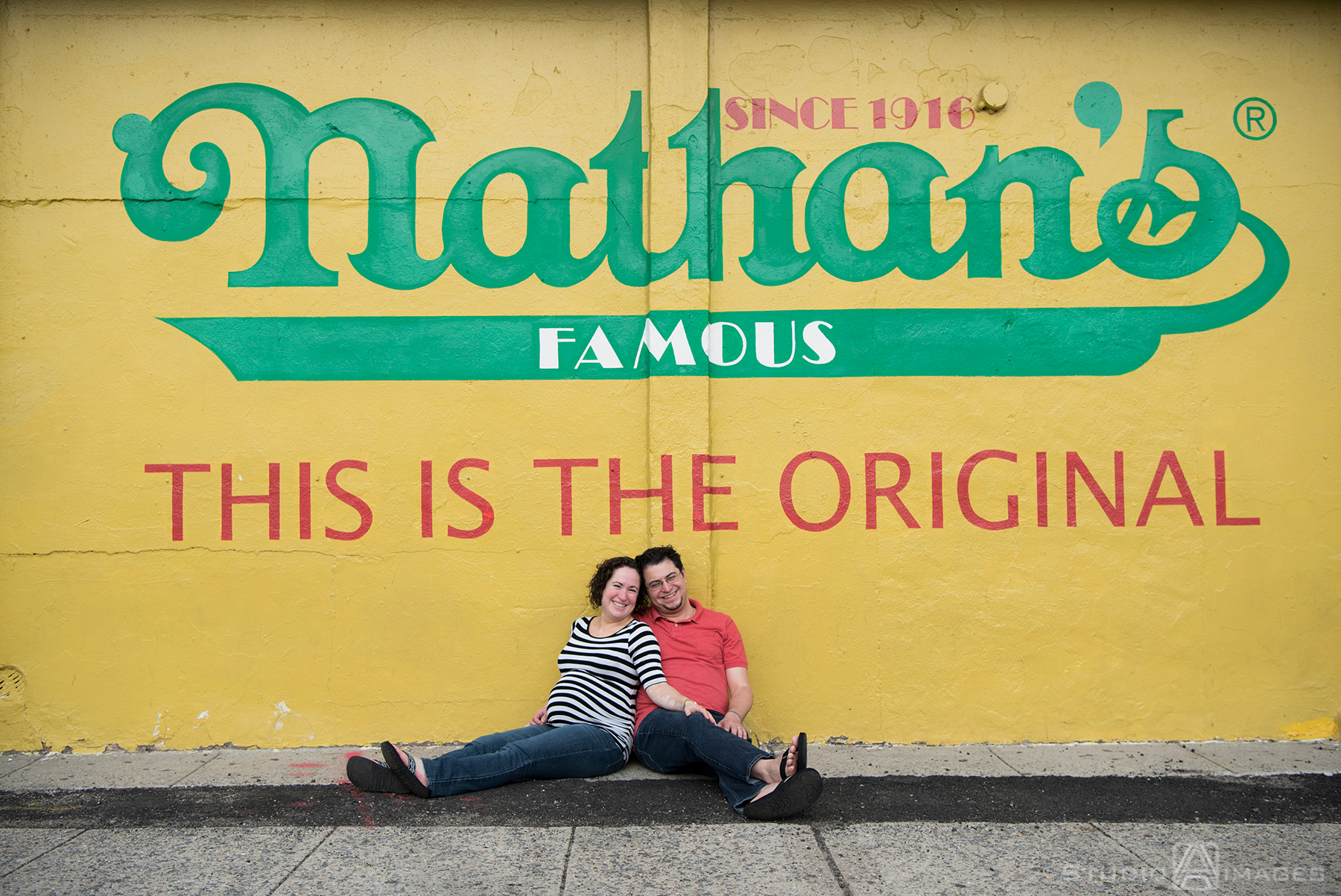 Coney Island Maternity Session | Brooklyn Maternity Photographer | Annie + Josh