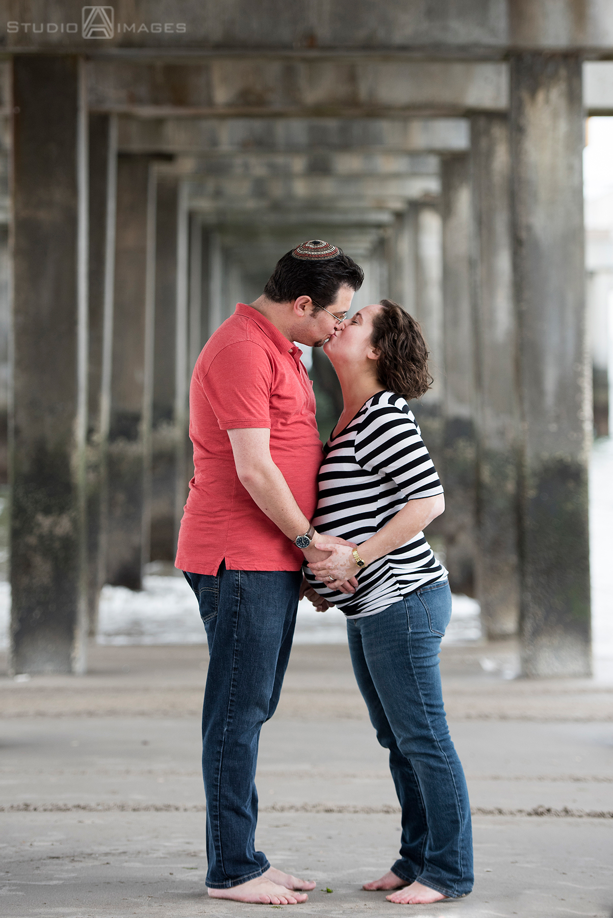 Coney Island Maternity Session | Brooklyn Maternity Photographer | Annie + Josh