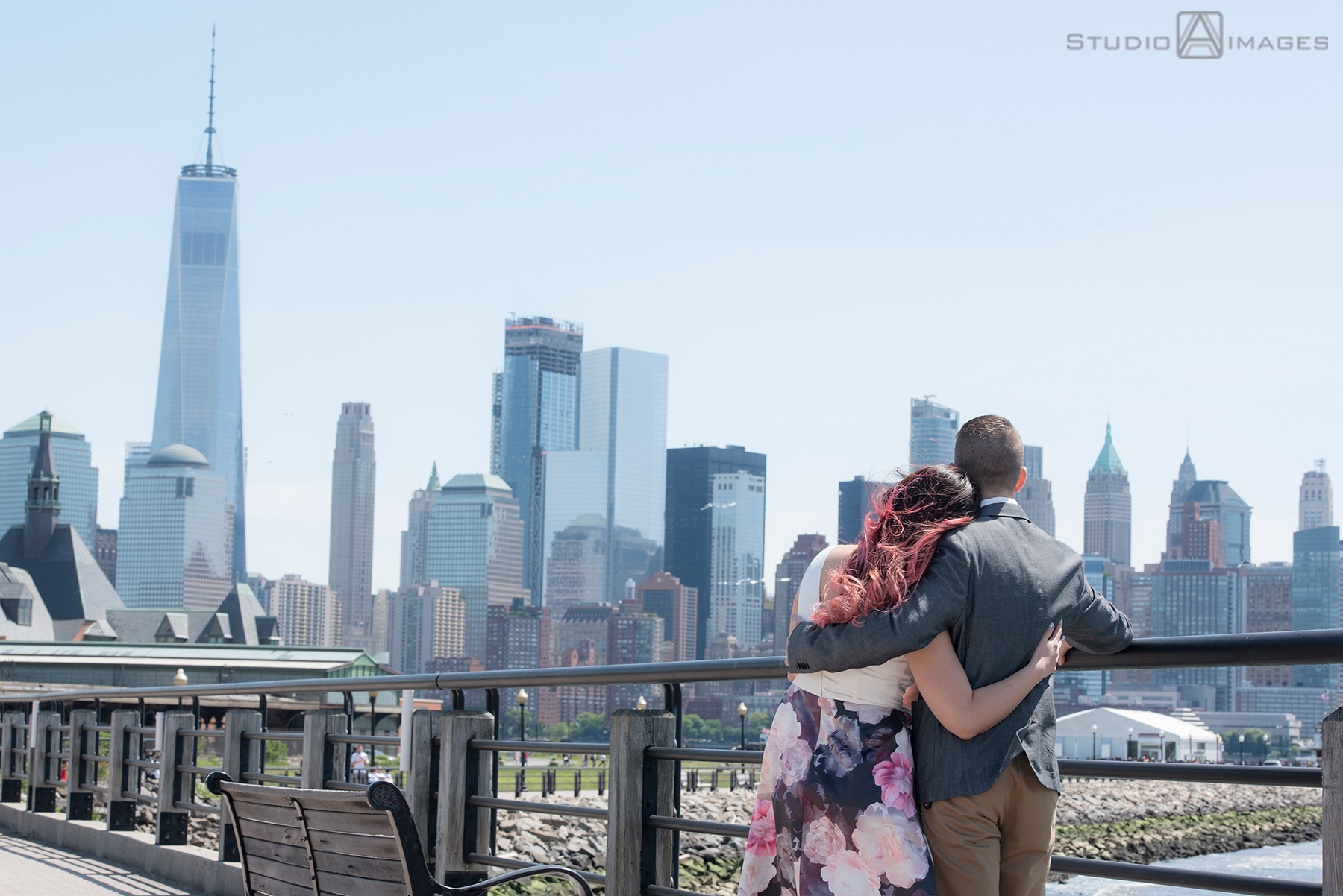 Hoboken Engagement Photos | Liberty State Park Engagement Photos | Hoboken Wedding Photographer | Krista + Mike