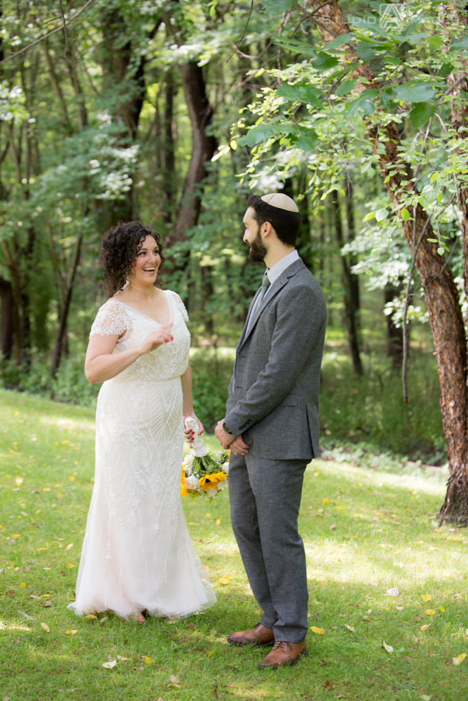 Temple Emanu-El Closter Wedding Photos | New Jersey Wedding Photographer | Merav + Adam