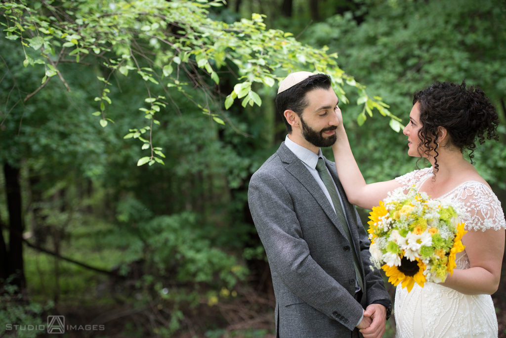 Temple Emanu-El Closter Wedding Photos | New Jersey Wedding Photographer | Merav + Adam
