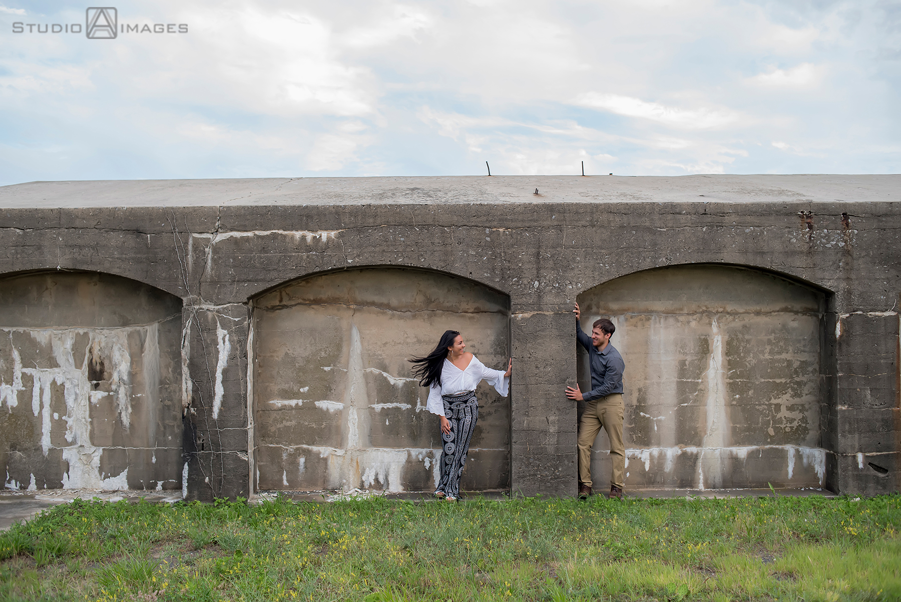 Sandy Hook Engagement Photos | Jersey Shore Wedding Photographer | Courtney + Sal
