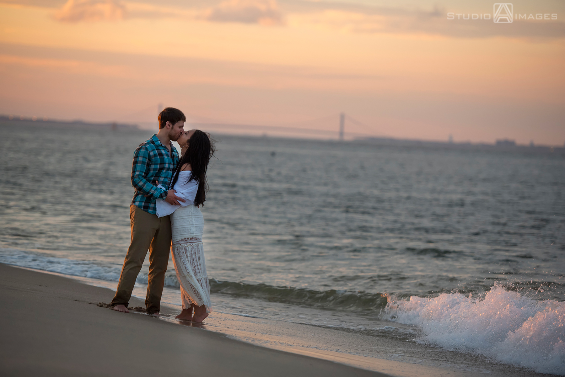 Sandy Hook Engagement Photos | Jersey Shore Wedding Photographer | Courtney + Sal