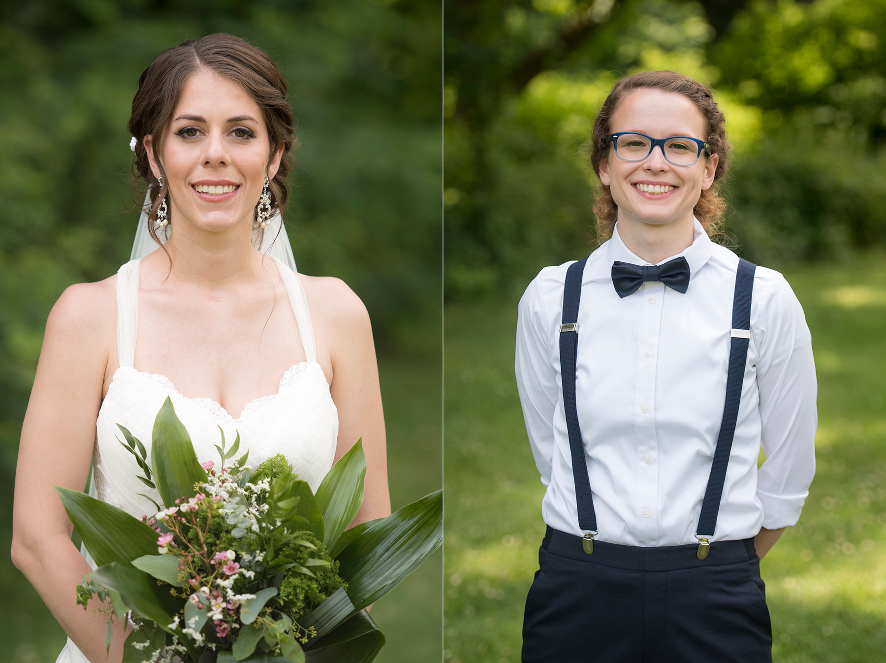 Deep Cut Gardens Wedding Photos | New Jersey Wedding Photographer | Katie + Brittany