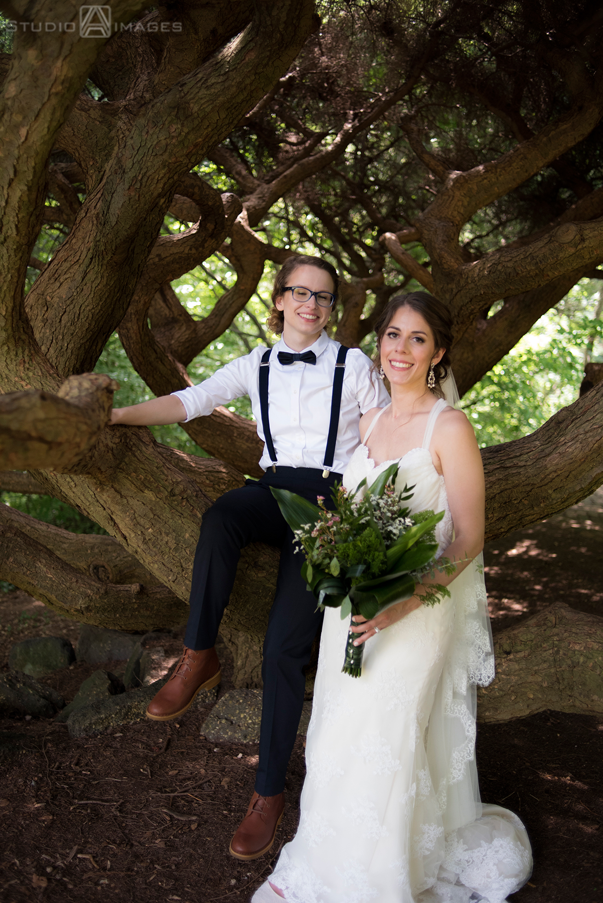 Deep Cut Gardens Wedding Photos | New Jersey Wedding Photographer | Katie + Brittany