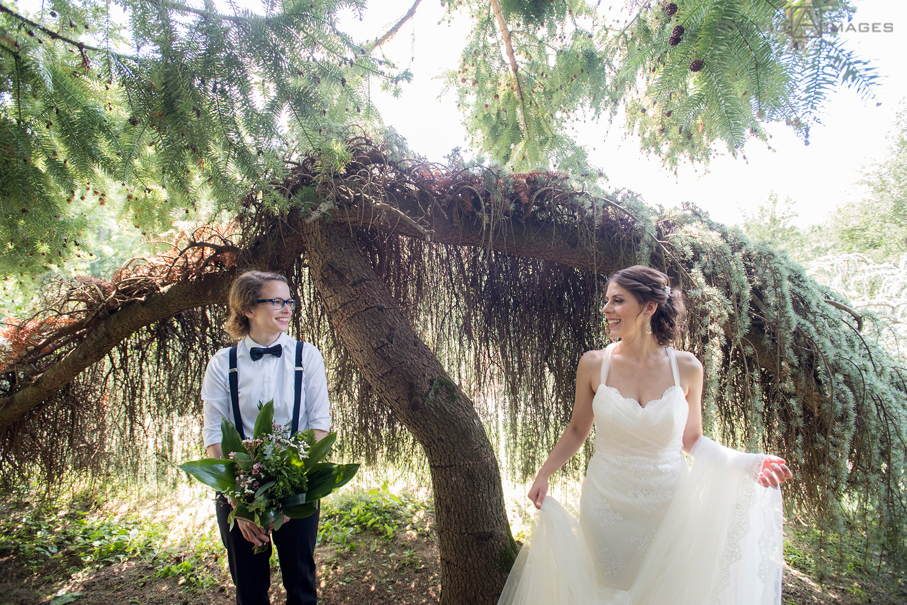 Deep Cut Gardens Wedding Photos | New Jersey Wedding Photographer | Katie + Brittany