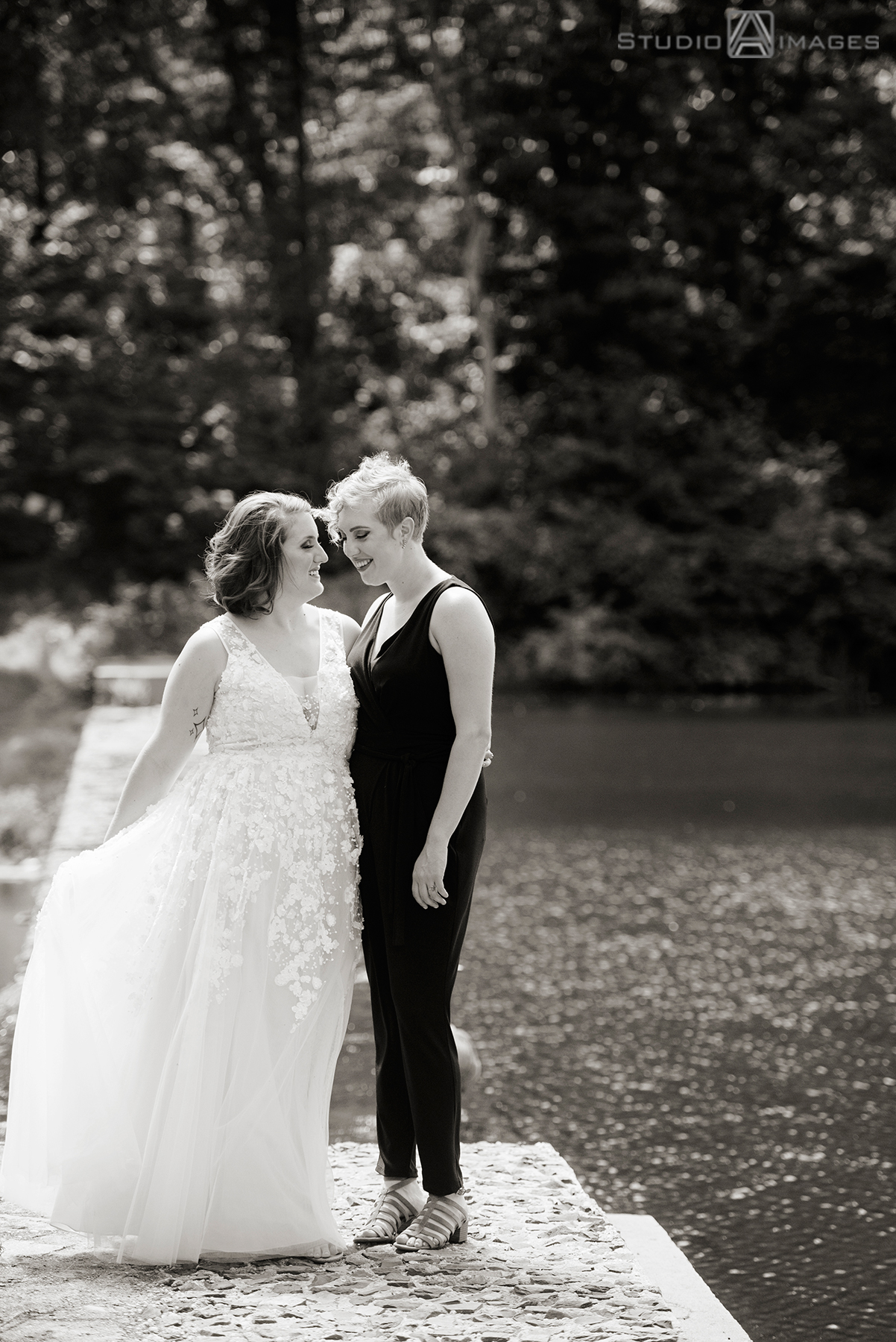 Mountain Lakes House Wedding Photos | Princeton Wedding Photographer | Gigi + Emily