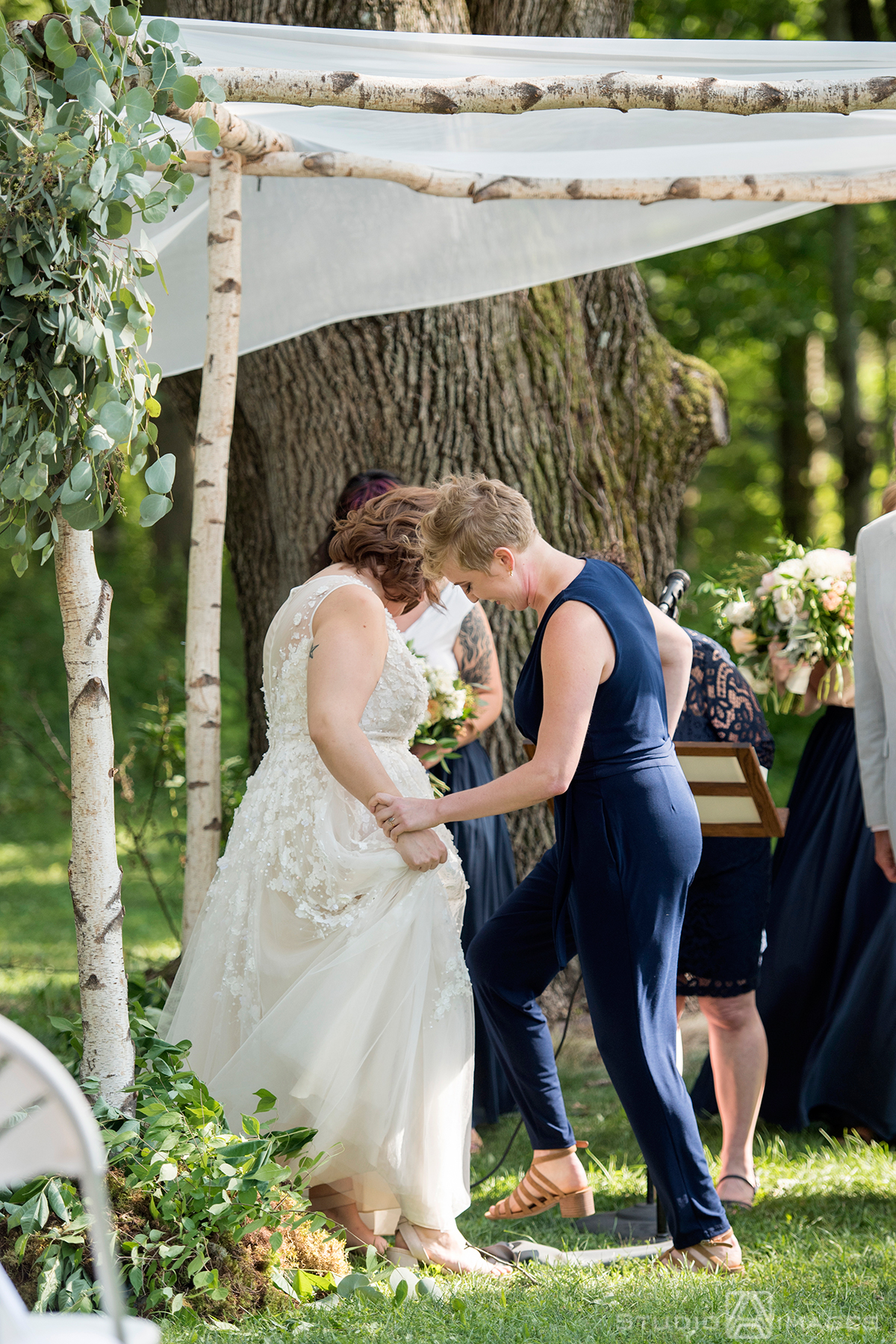 Mountain Lakes House Wedding Photos | Princeton Wedding Photographer | Gigi + Emily