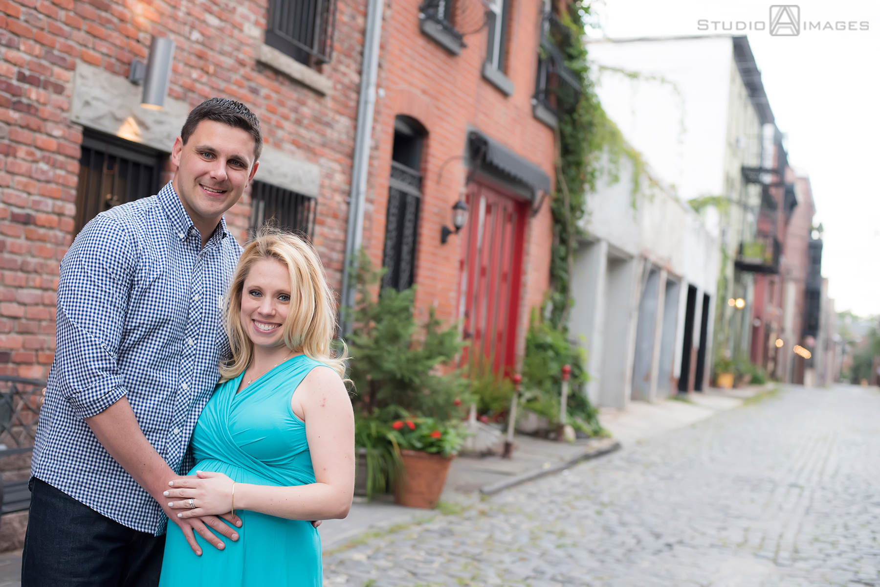 Hoboken Maternity Photos | Hoboken Family Portrait Photographer | Nicole + Nick