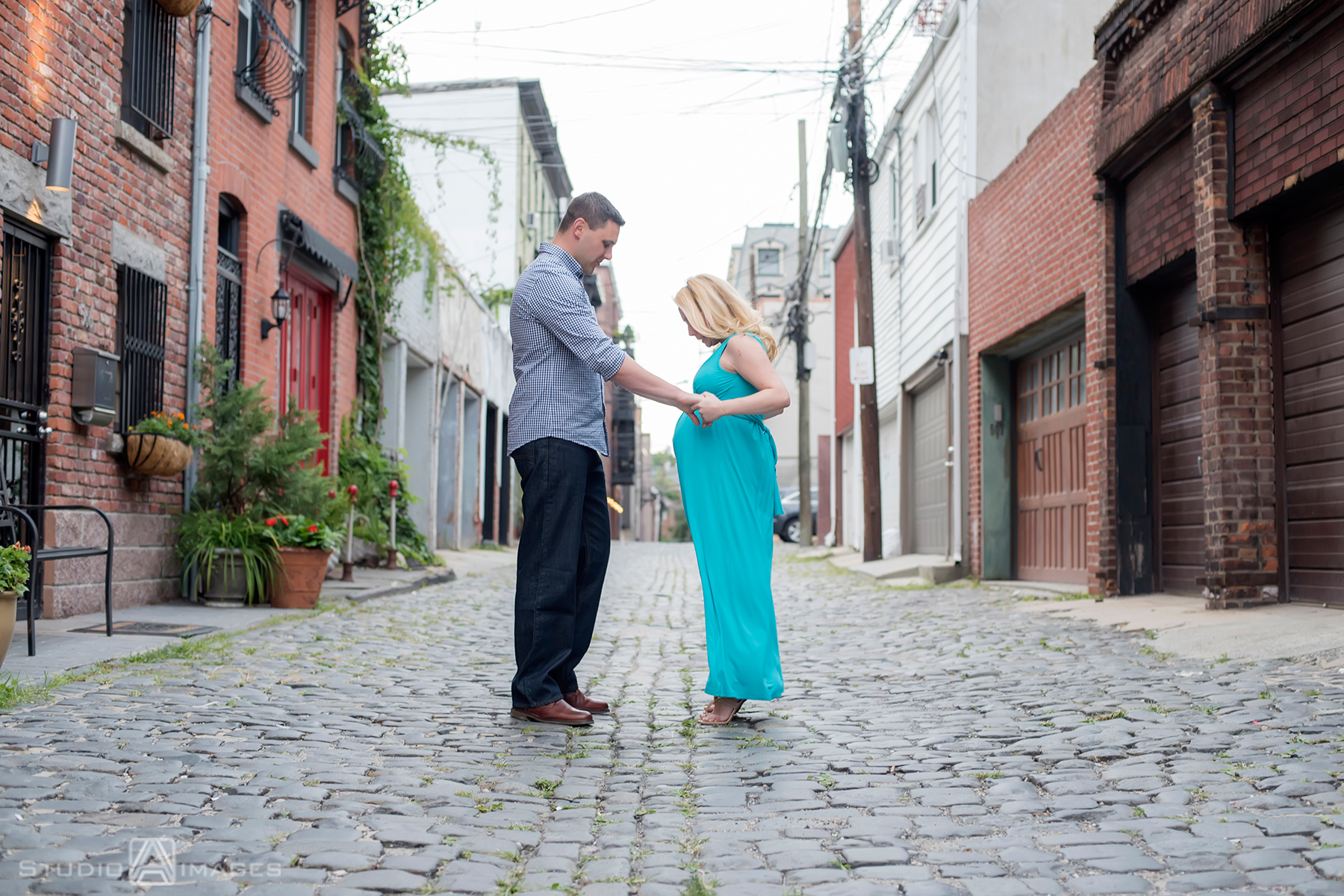 Hoboken Maternity Photos | Hoboken Family Portrait Photographer | Nicole + Nick