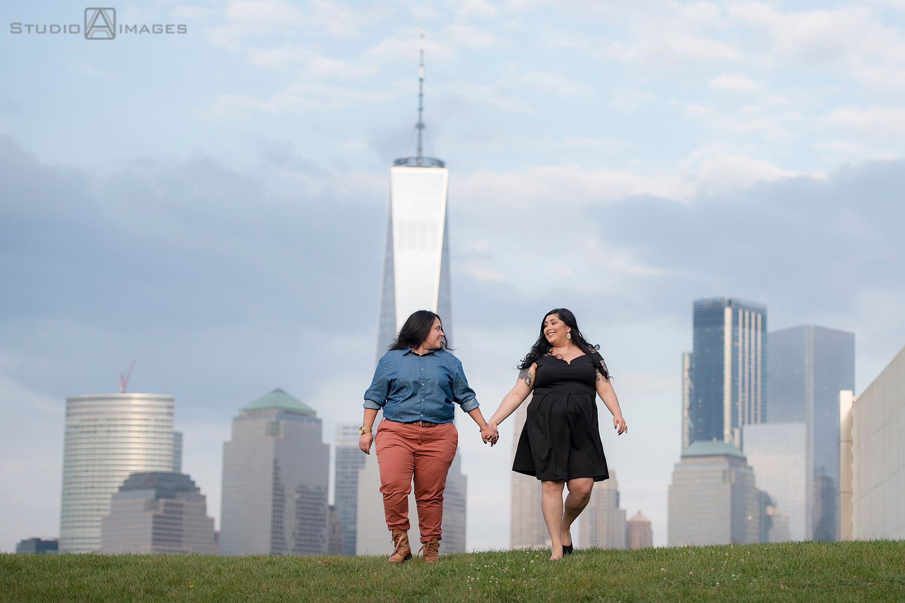 Liberty State Park Engagement Photos | Jersey City Wedding Photographer | Jenni + Abby