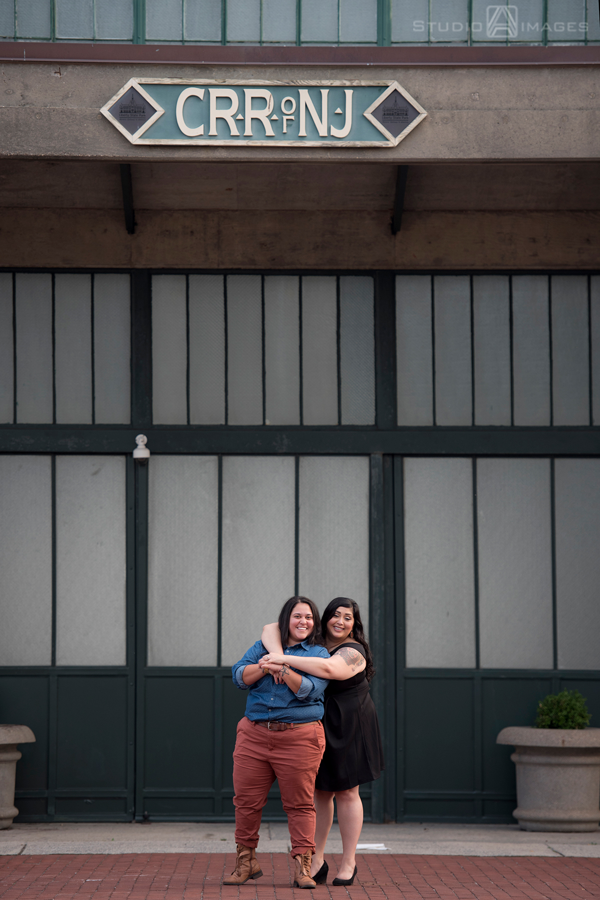 Liberty State Park Engagement Photos | Jersey City Wedding Photographer | Jenni + Abby