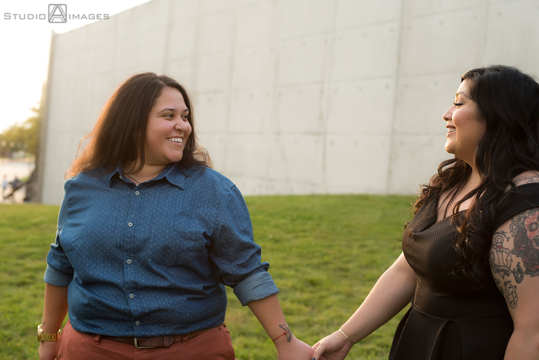 Liberty State Park Engagement Photos | Jersey City Wedding Photographer | Jenni + Abby