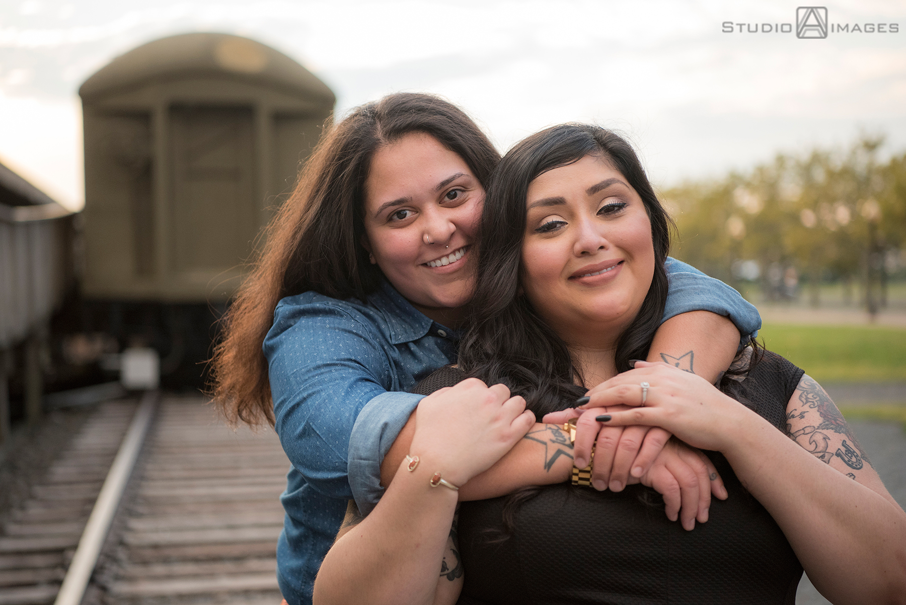 Liberty State Park Engagement Photos | Jersey City Wedding Photographer | Jenni + Abby