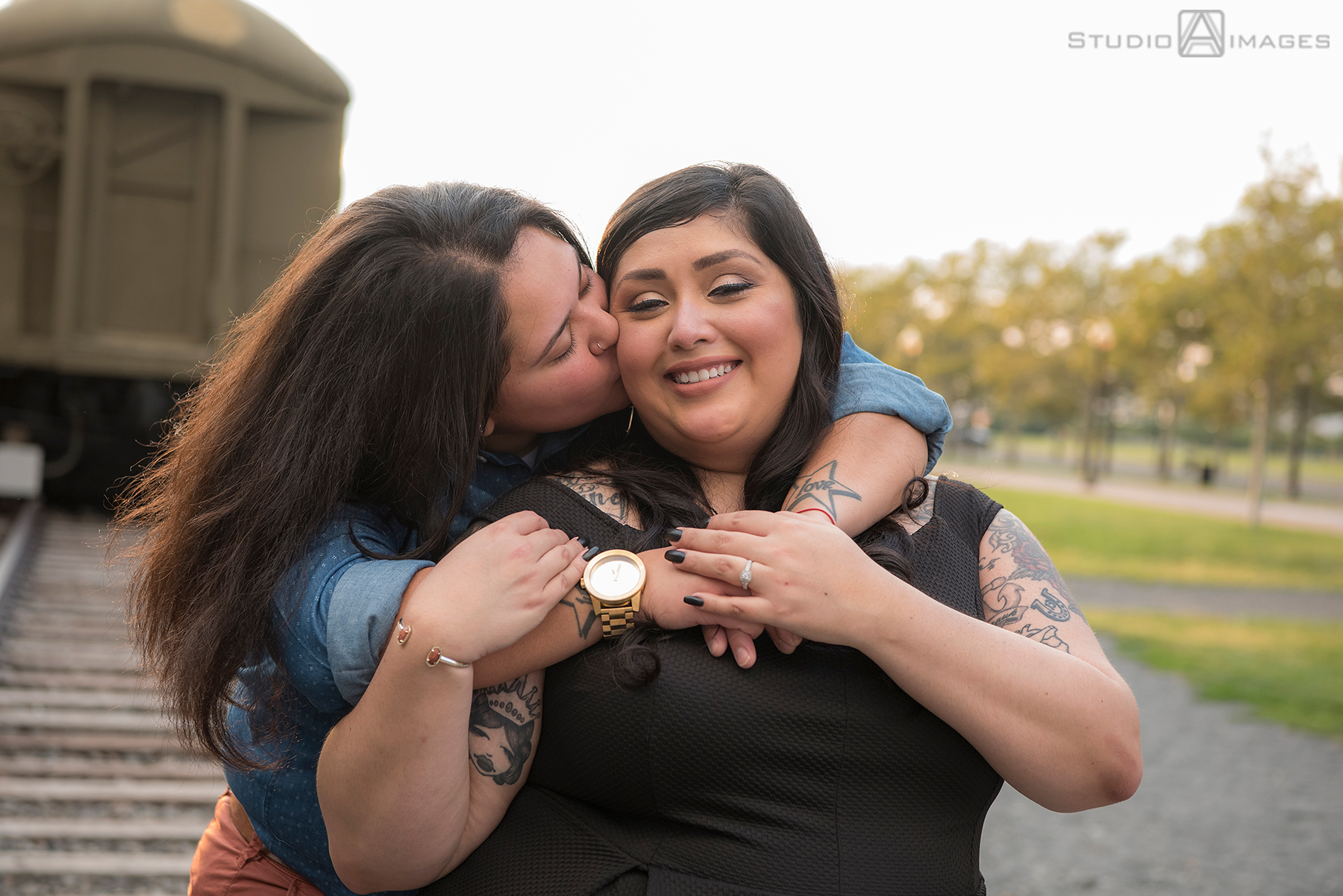 Liberty State Park Engagement Photos | Jersey City Wedding Photographer | Jenni + Abby