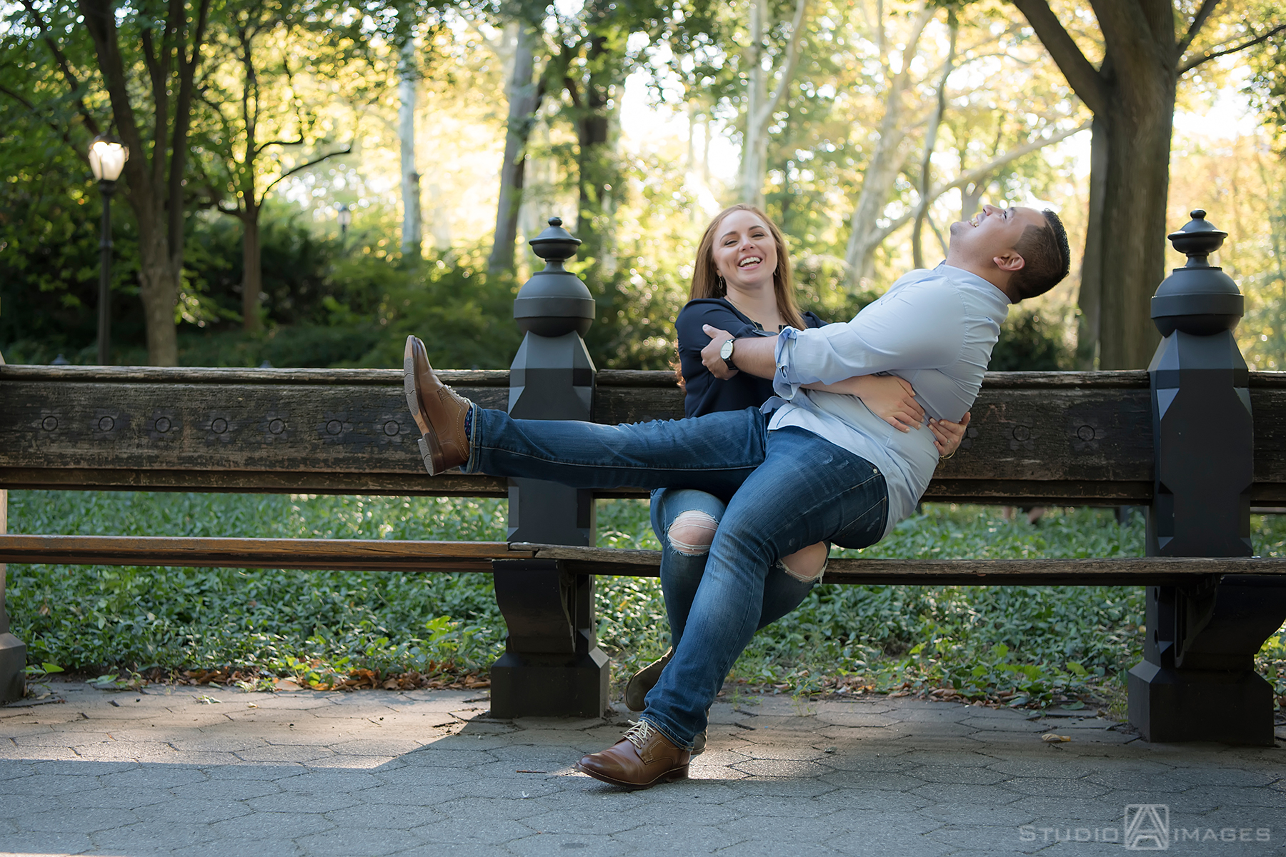 Central Park Engagement Photos | NYC Wedding Photographer | Nikki + Eric