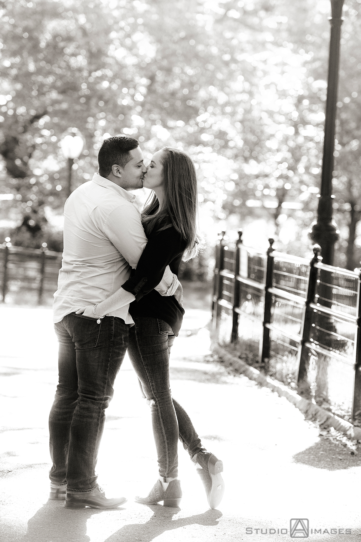Central Park Engagement Photos | NYC Wedding Photographer | Nikki + Eric