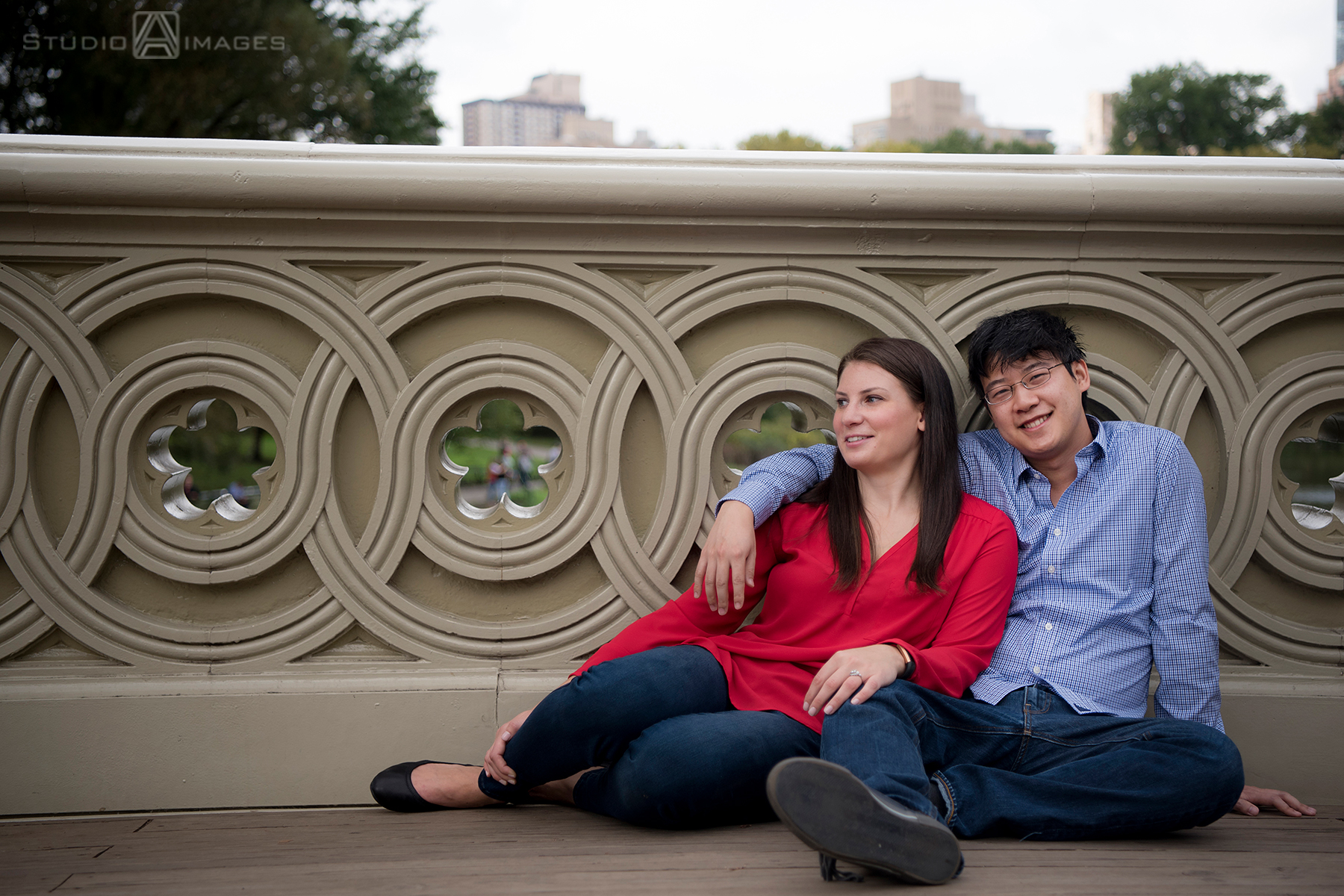 Central Park Engagement Photos | NYC Wedding Photographer | Sarah + Tony