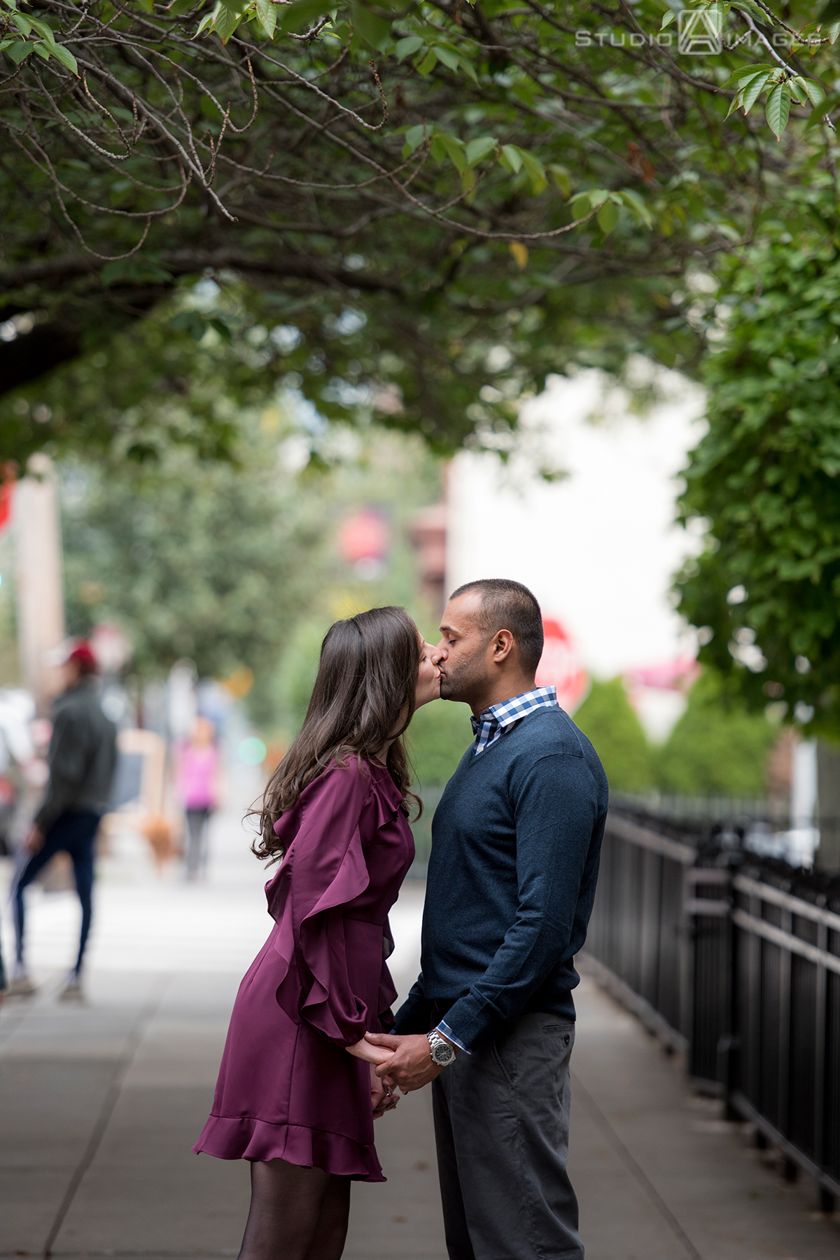 Jersey City Engagement Photos | Jersey City Wedding Photographer | Mary Beth + Arjun