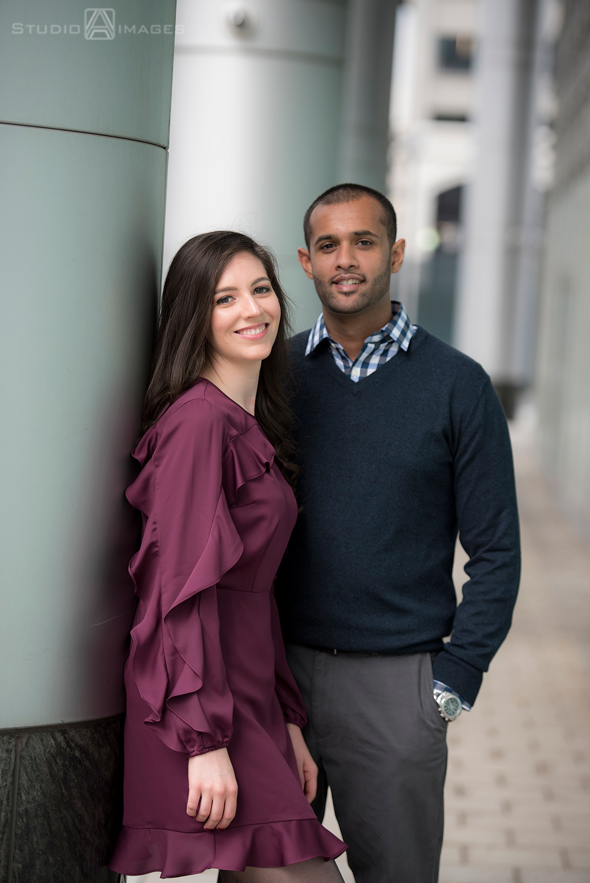 Jersey City Engagement Photos | Jersey City Wedding Photographer | Mary Beth + Arjun