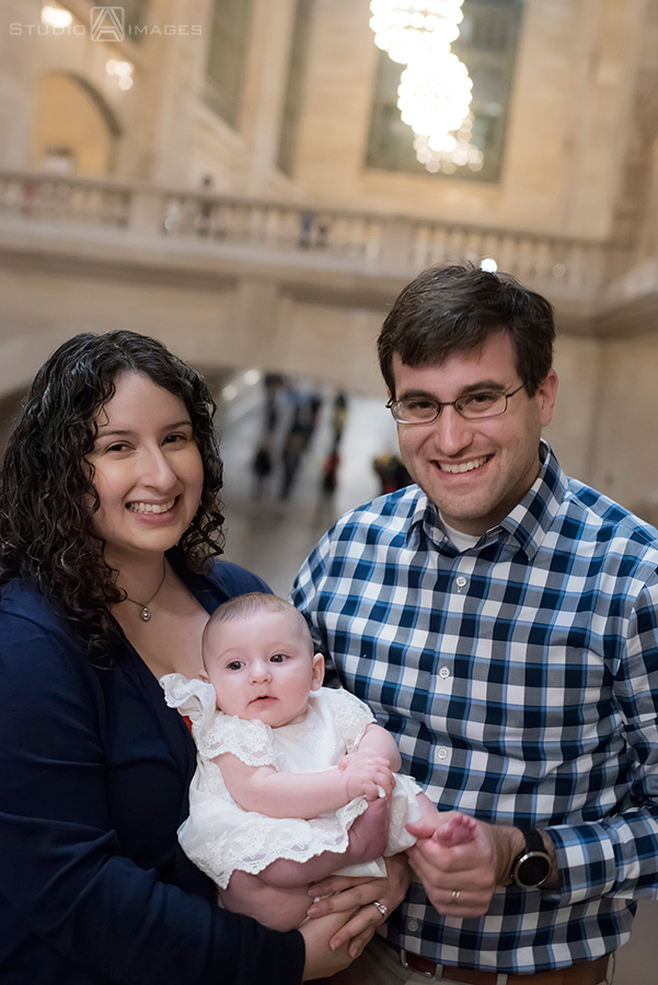 Grand Central Terminal Family Portrait Photography | NYC Family Photographer | F Family