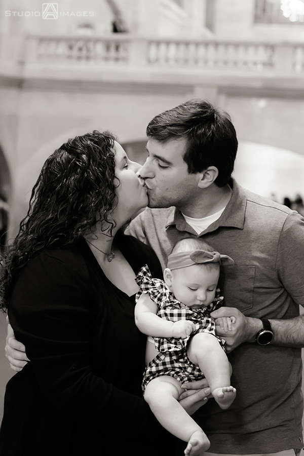 Grand Central Terminal Family Portrait Photography | NYC Family Photographer | F Family
