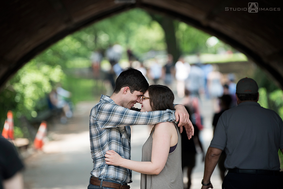 Central Park Engagement Photos | NYC Wedding Photographer | Jillian + Brian