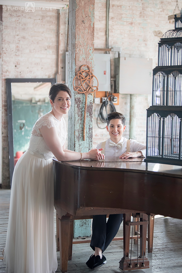 Metropolitan Building Wedding Photos | NYC Wedding Photographer | Emily + Julia