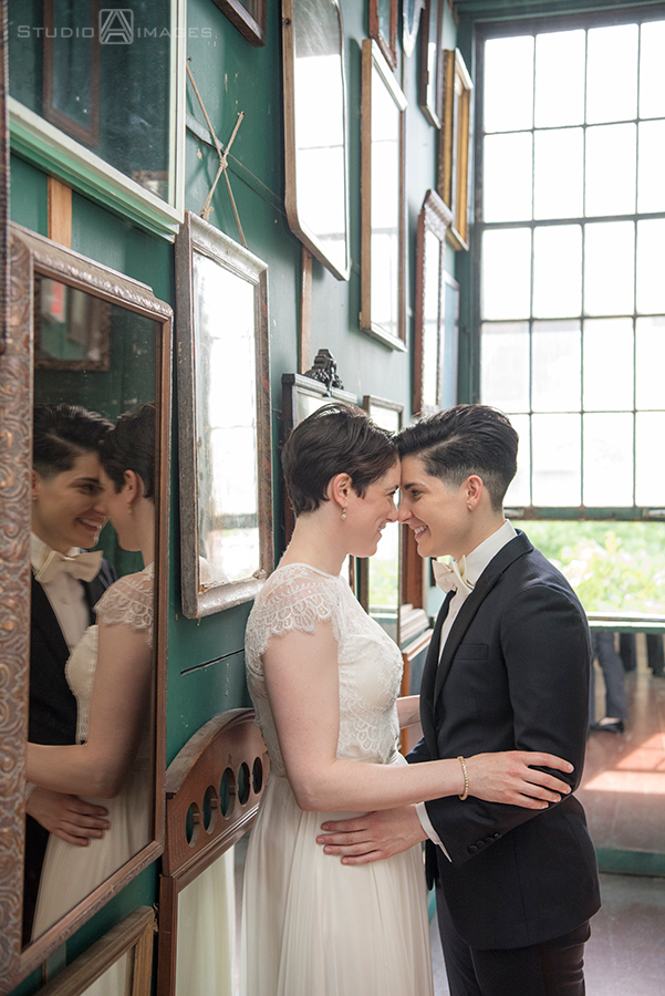 Metropolitan Building Wedding Photos | NYC Wedding Photographer | Emily + Julia