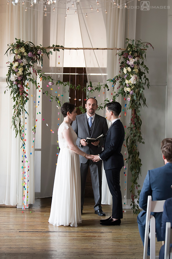Metropolitan Building Wedding Photos | NYC Wedding Photographer | Emily + Julia